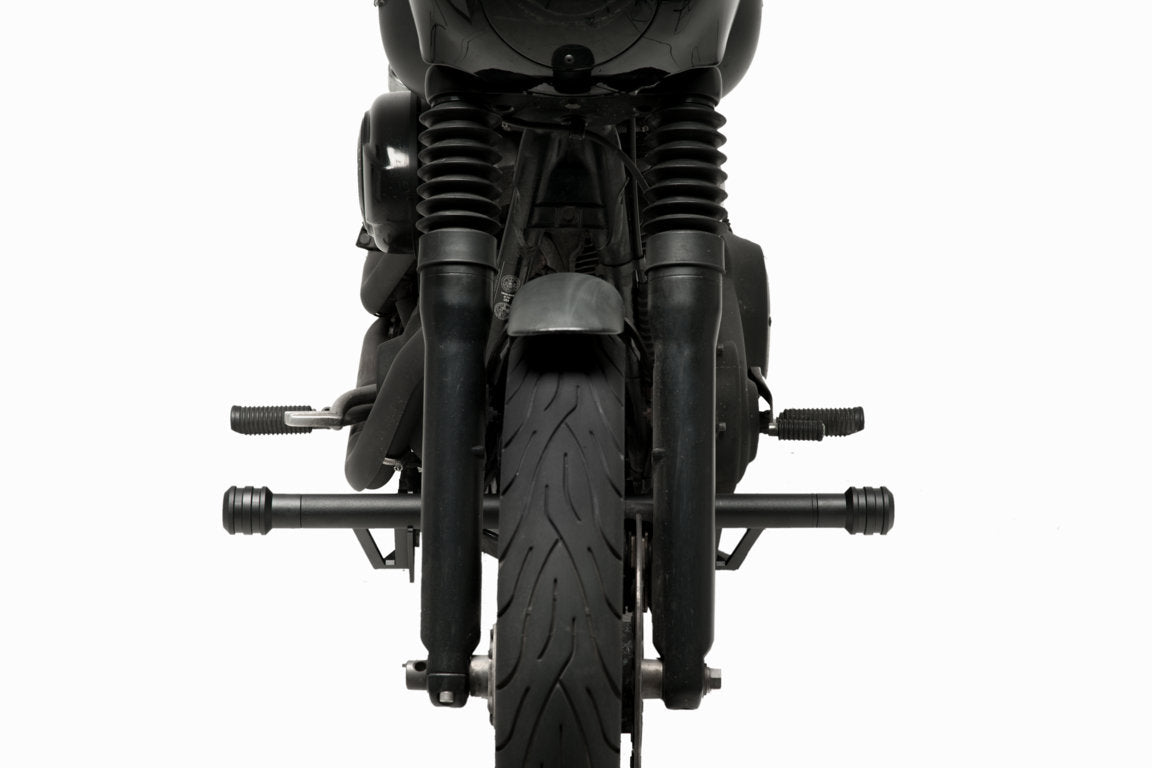 Puig Opie Frame Sliders | Black | Harley Davidson Dyna Super Glide Sport (FXDX) 1999>2003-Crash Protection-Pyramid Motorcycle Accessories
