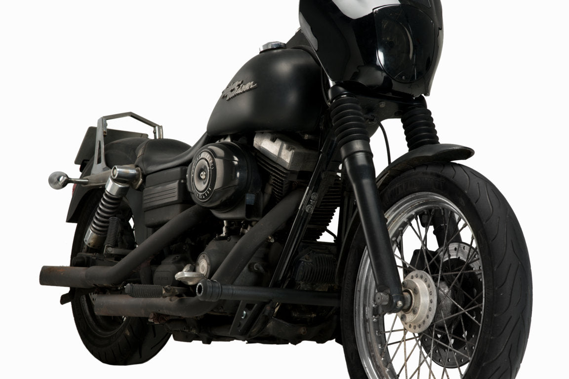 Puig Opie Frame Sliders | Black | Harley Davidson Dyna Super Glide Sport (FXDX) 1999>2003-Crash Protection-Pyramid Motorcycle Accessories