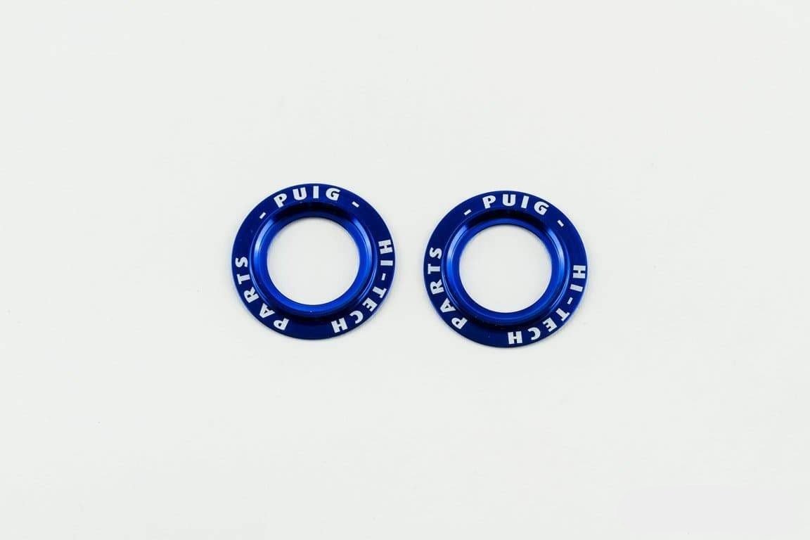 Puig PHB19 Fork/Swing Arm Protector Spares | Blue Rings -  Shop name