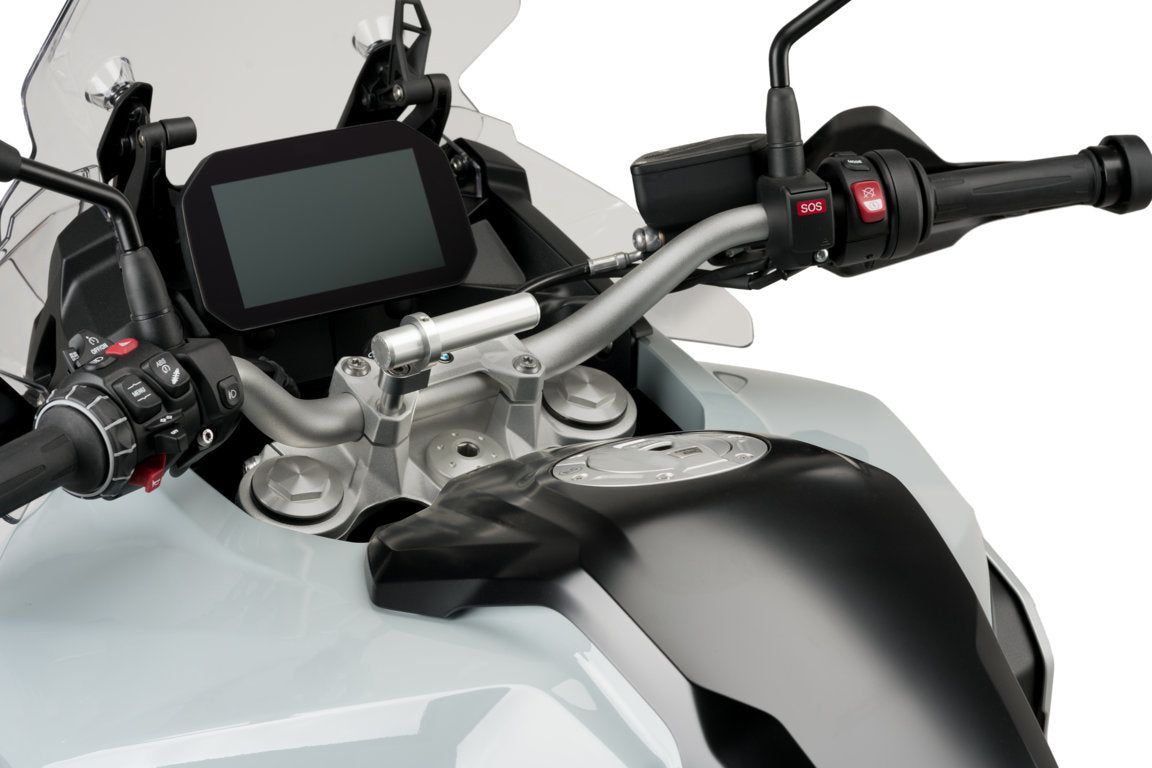 Puig Phone Holder - Mounting Solution - Handlebar Base Bracket Support-M3570P-Mobile Phone Holders-Pyramid Motorcycle Accessories