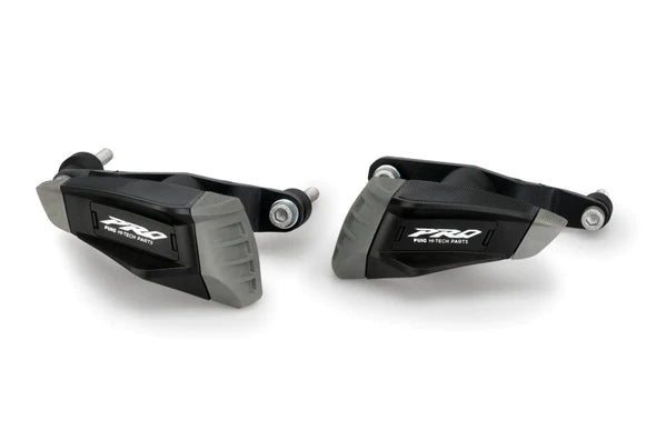 Puig Pro 2.0 Frame Sliders | Black | Honda CB 500 F 2013>Current-Crash Protection-Pyramid Motorcycle Accessories