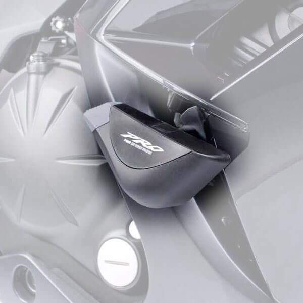 Puig Pro Frame Sliders | Black | Kawasaki ER-6F 2012>2016-Crash Protection-Pyramid Motorcycle Accessories