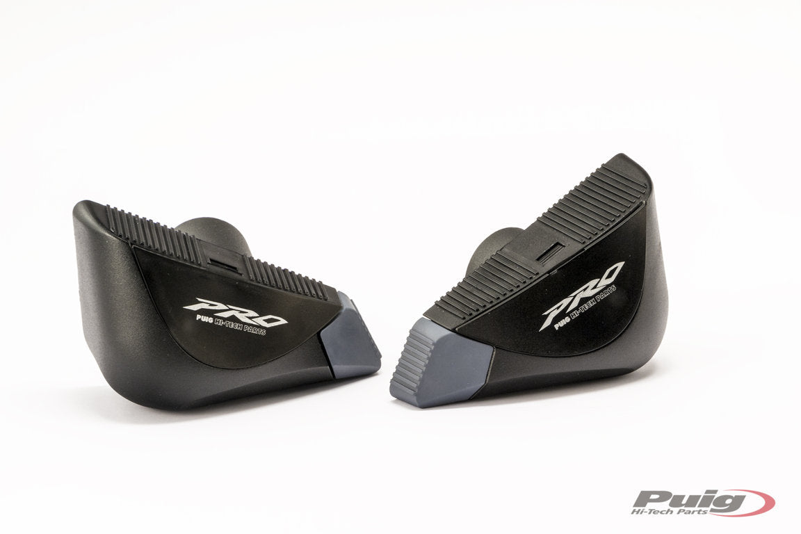 Puig Pro Frame Sliders | Black | Kawasaki Z 650 2017>Current -  Shop name