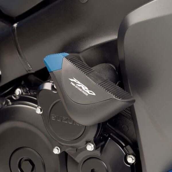 Puig Pro Frame Sliders | Black | Suzuki GSX-S 1000 2015>Current -  Shop name