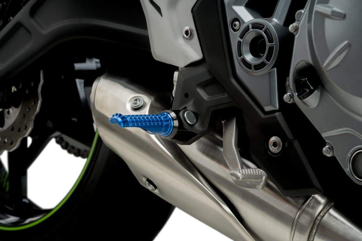 Puig R-Fighter Footpegs | Blue -  Shop name