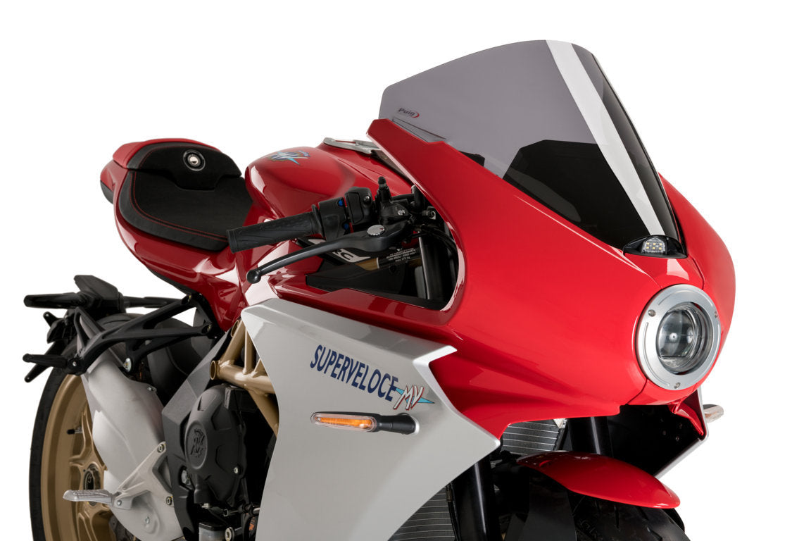 Puig R-Racer Screen | Dark Smoke | MV Agusta Superveloce 800 2021>Current -  Shop name