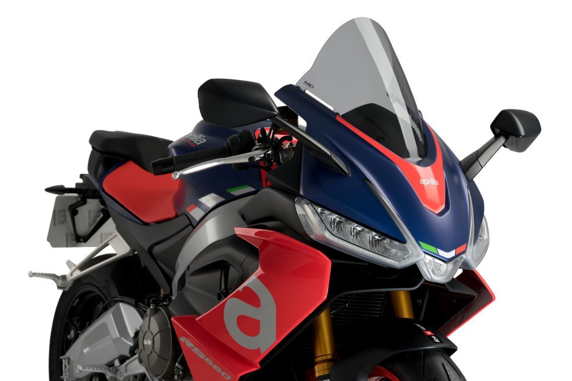 Puig R-Racer Screen | Light Smoke | Aprilia RS 660 2021>Current -  Shop name