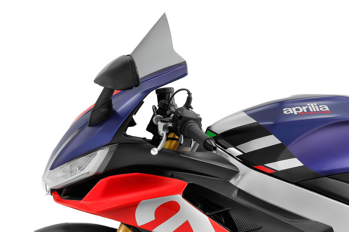 Puig R-Racer Screen | Light Smoke | Aprilia RSV4 2021>Current -   Pyramid Motorcycle Accessories