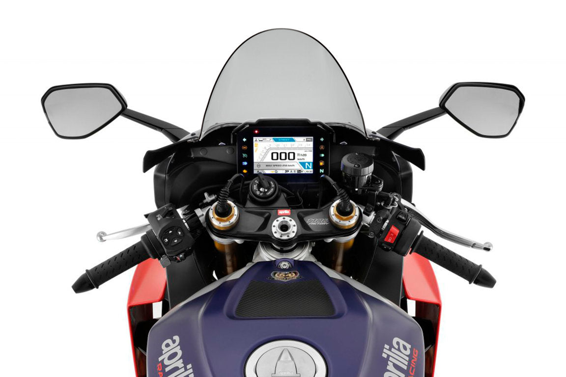 Puig R-Racer Screen | Light Smoke | Aprilia RSV4 Factory 2021>Current-Screens-Pyramid Motorcycle Accessories
