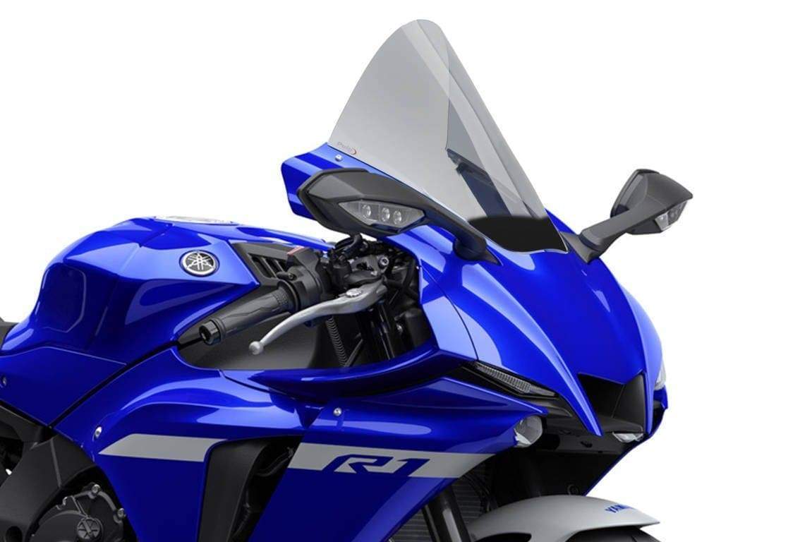 Puig R-Racer Screen | Light Smoke | Yamaha YZF-R1/M 2020>Current -  Shop name
