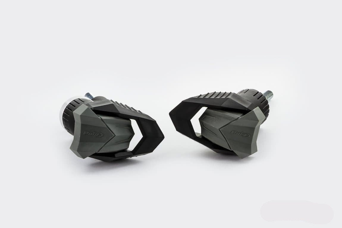 Puig R19 Frame Sliders | Black | Kawasaki ER-6F 2012>2016 -  Shop name
