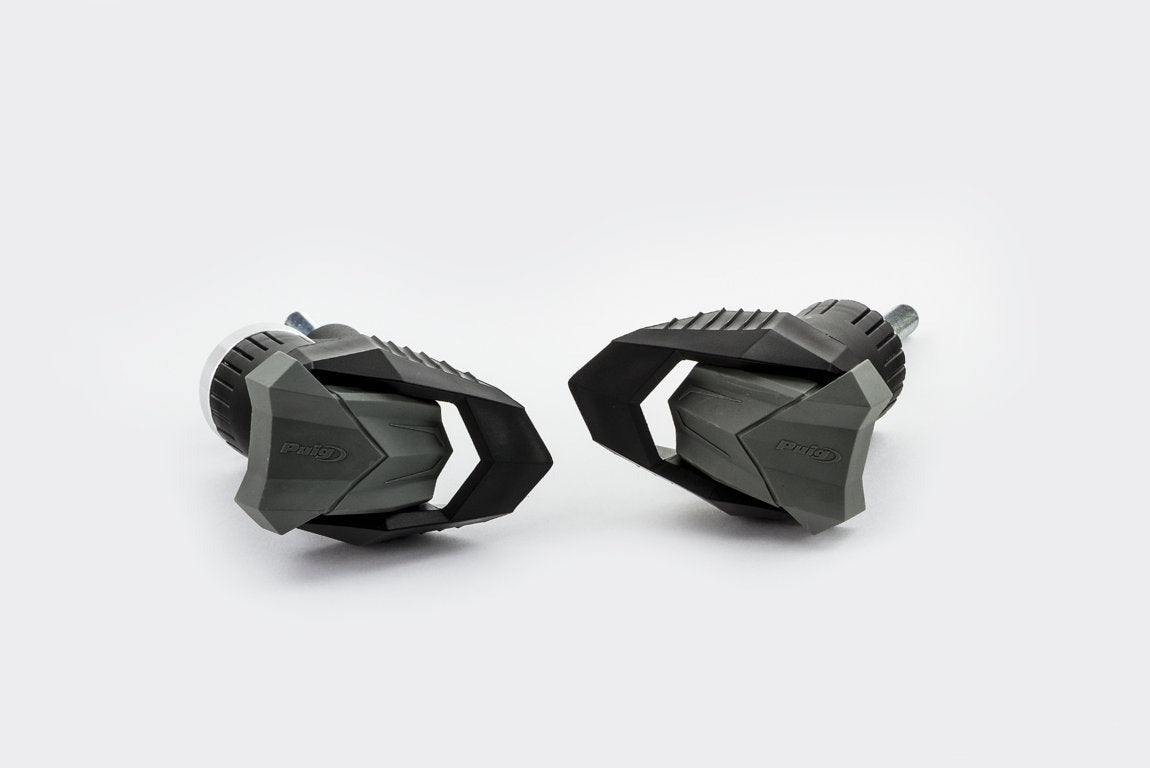 Puig R19 Frame Sliders | Black | Triumph Speed Triple 1200 RS 2021>Current-Crash Protection-Pyramid Motorcycle Accessories