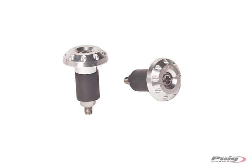 Puig Race Bar Ends | Silver -  Shop name