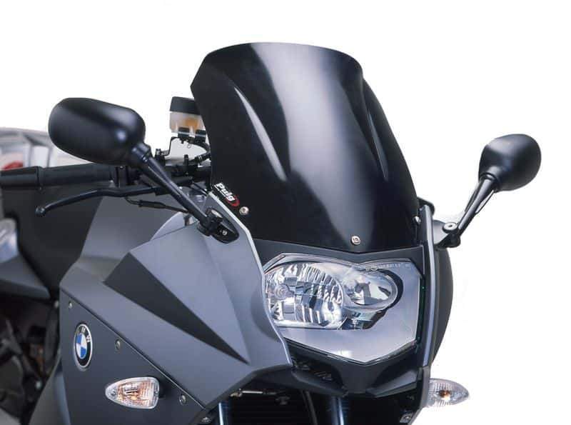 Puig Racing Screen | Black (Opaque) | BMW F800 S 2006>2011-M4376N-Screens-Pyramid Motorcycle Accessories