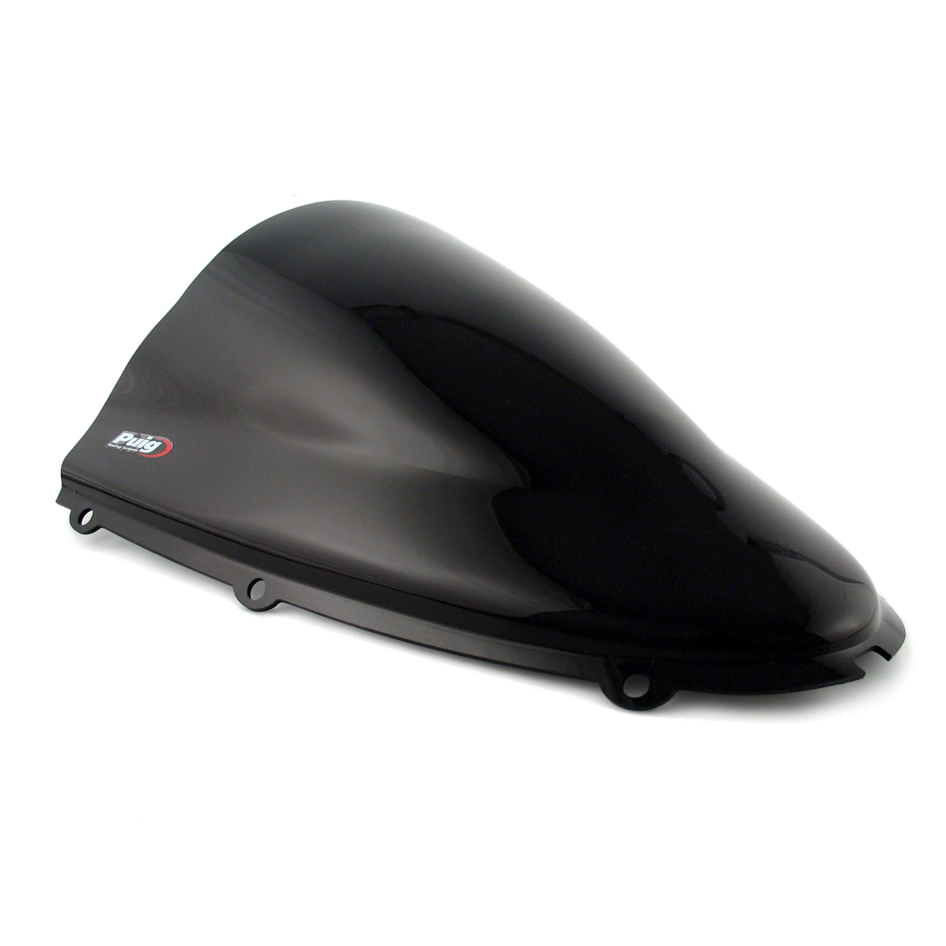 Puig Racing Screen | Black (Opaque) | Kawasaki ZZR 1400 2006>Current-M4057N-Screens-Pyramid Motorcycle Accessories