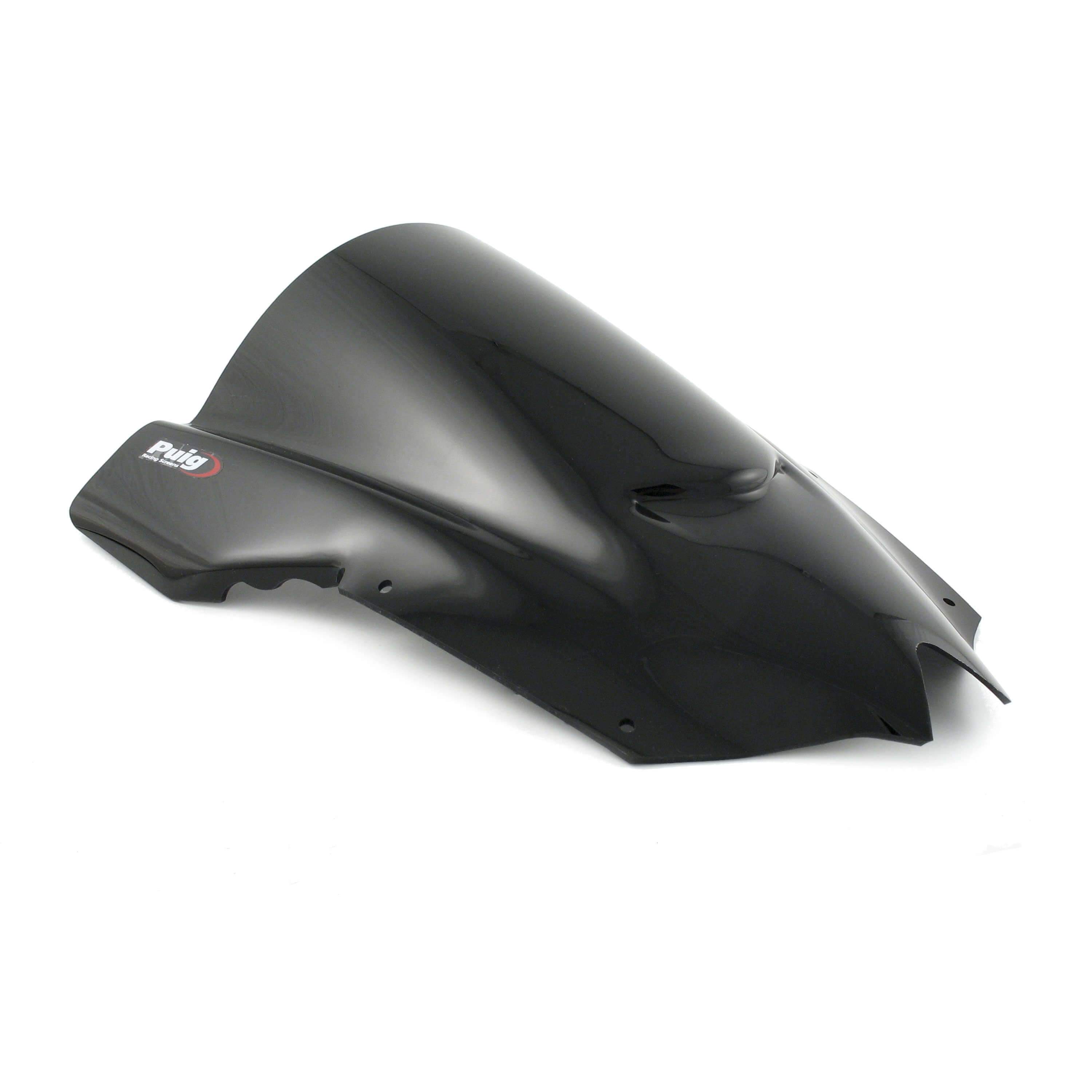 Puig Racing Screen | Black (Opaque) | Yamaha YZF-R6 2008>2015-Screens-Pyramid Motorcycle Accessories