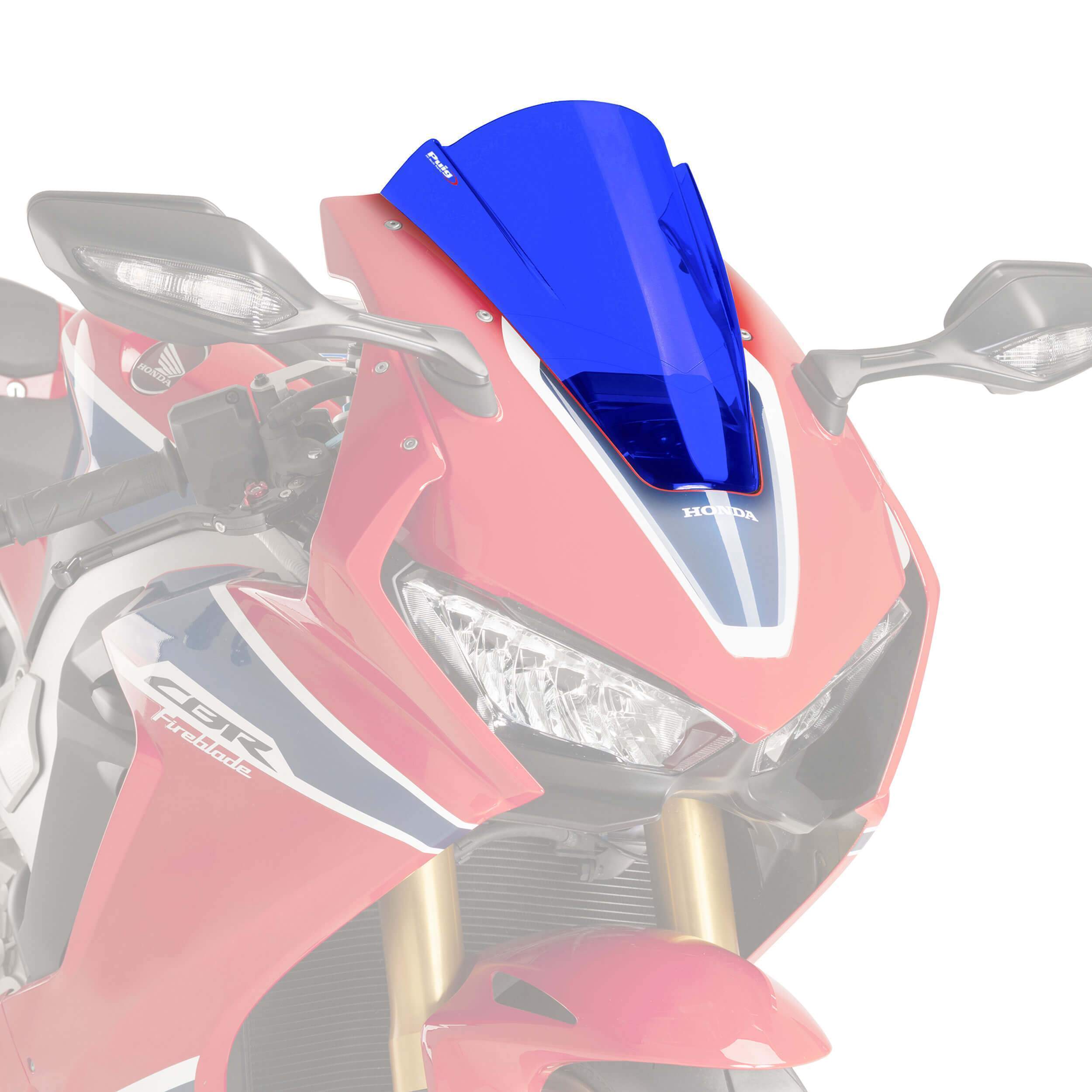 Puig Racing Screen | Blue | Honda CBR 1000 RR 2017>2019 -  Shop name