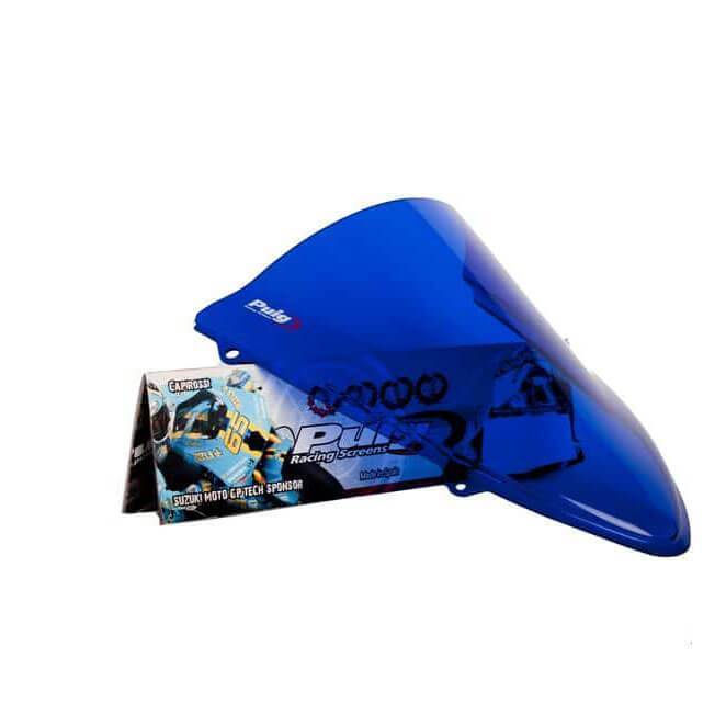 Puig Racing Screen | Blue | Kawasaki Ninja 250 R 2008>2012-Screens-Pyramid Motorcycle Accessories