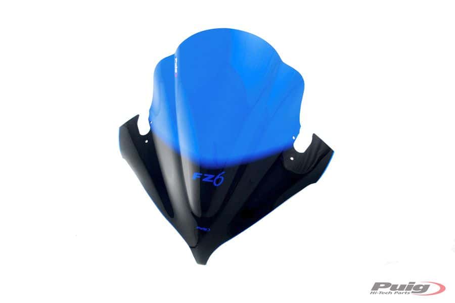Puig Racing Screen | Blue | Yamaha FZ6 Fazer 2004>2008 -  Shop name