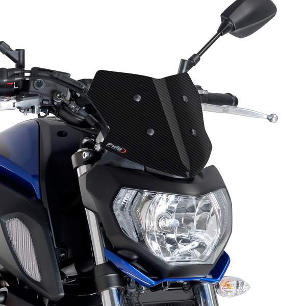 Puig Racing Screen | Carbon Look | Yamaha MT-07 2018>2020 -  Shop name