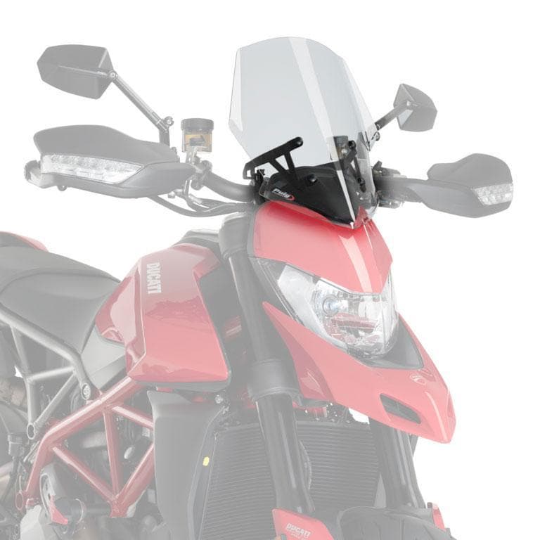 Puig Racing Screen | Clear | Ducati Hypermotard 950 2019>Current -  Shop name