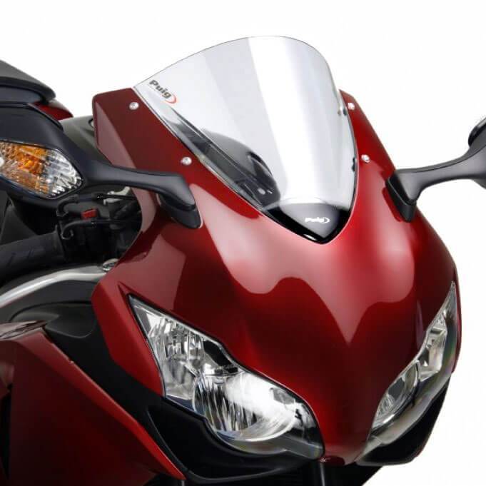 Puig Racing Screen | Clear | Honda CBR 1000 RR 2008>2011-Screens-Pyramid Motorcycle Accessories
