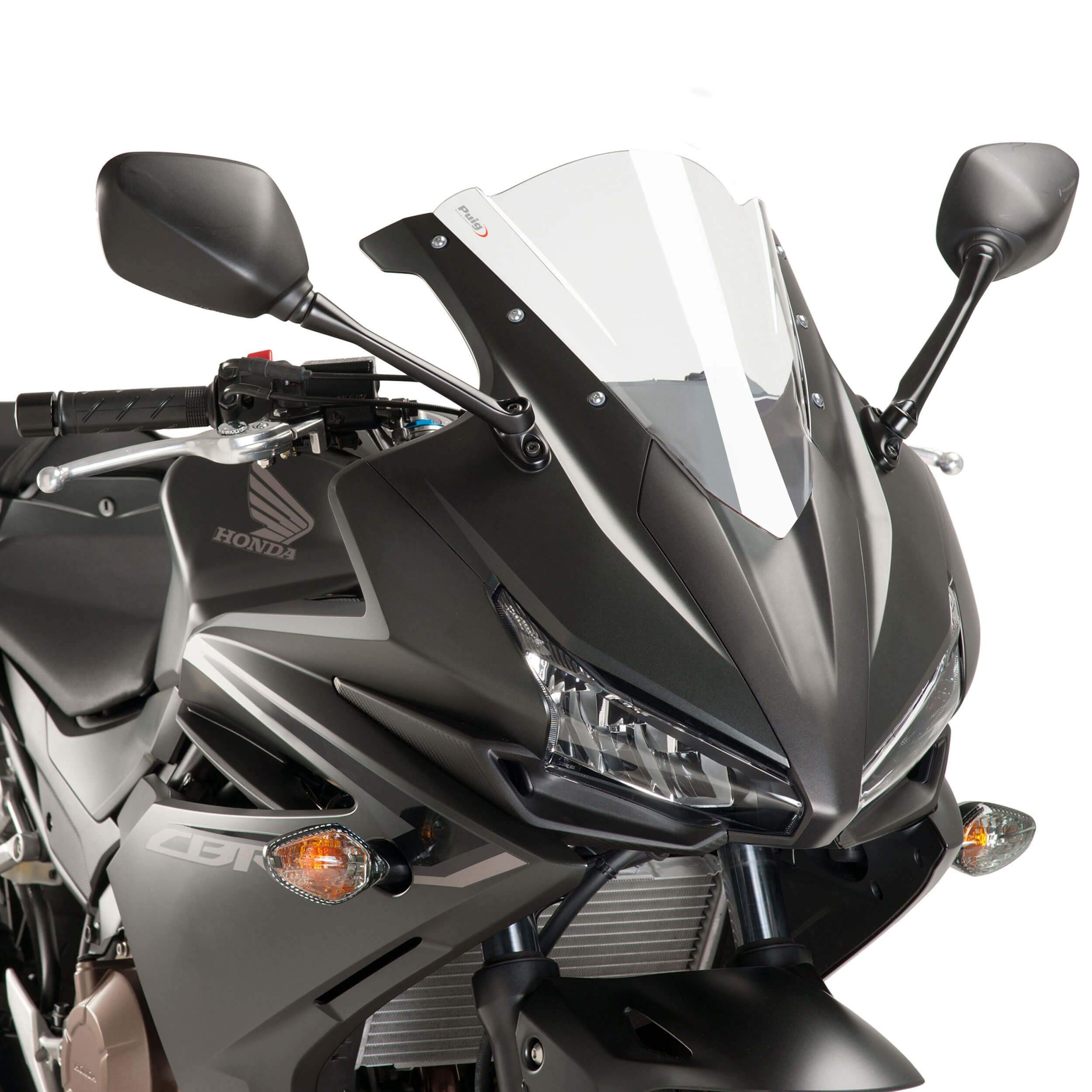 Puig Racing Screen | Clear | Honda CBR 500 R 2016>2018 -  Shop name