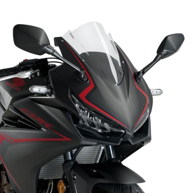 Puig Racing Screen | Clear | Honda CBR 500 R 2019>Current -  Shop name