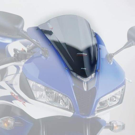 Puig Racing Screen | Clear | Honda CBR 600 RR 2007>2012-Screens-Pyramid Motorcycle Accessories