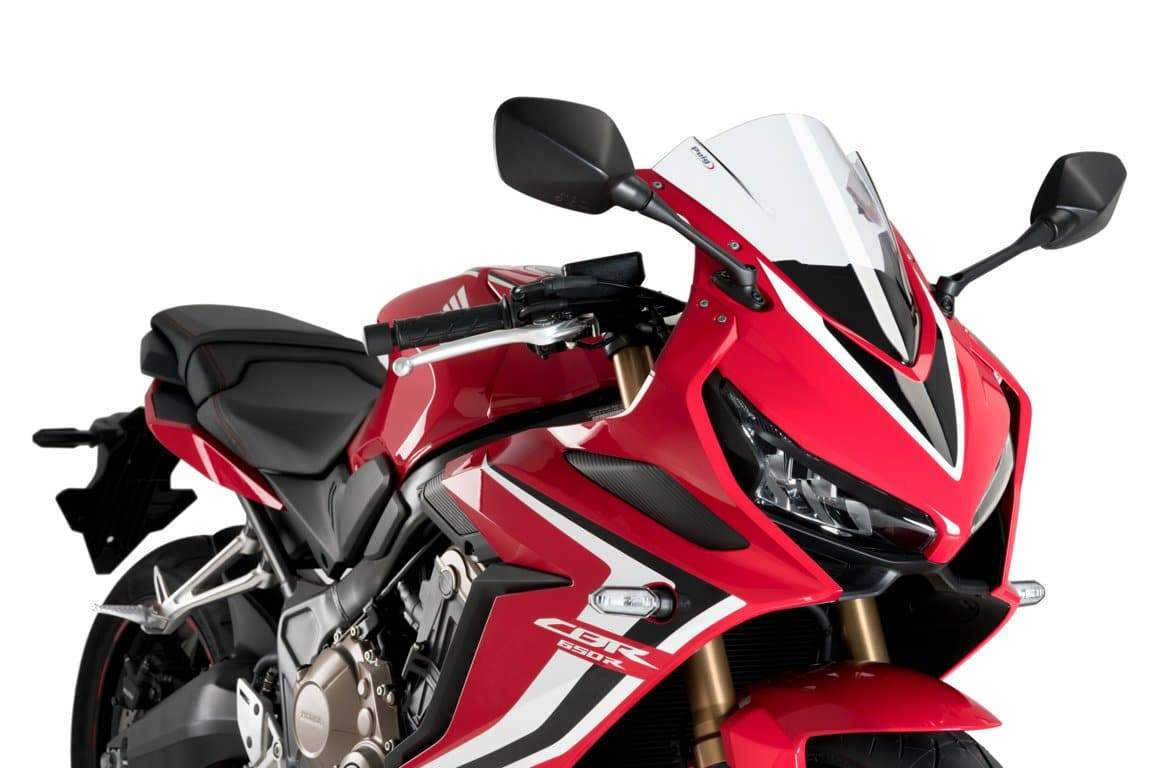 Puig Racing Screen | Clear | Honda CBR 650 R 2019>Current -  Shop name