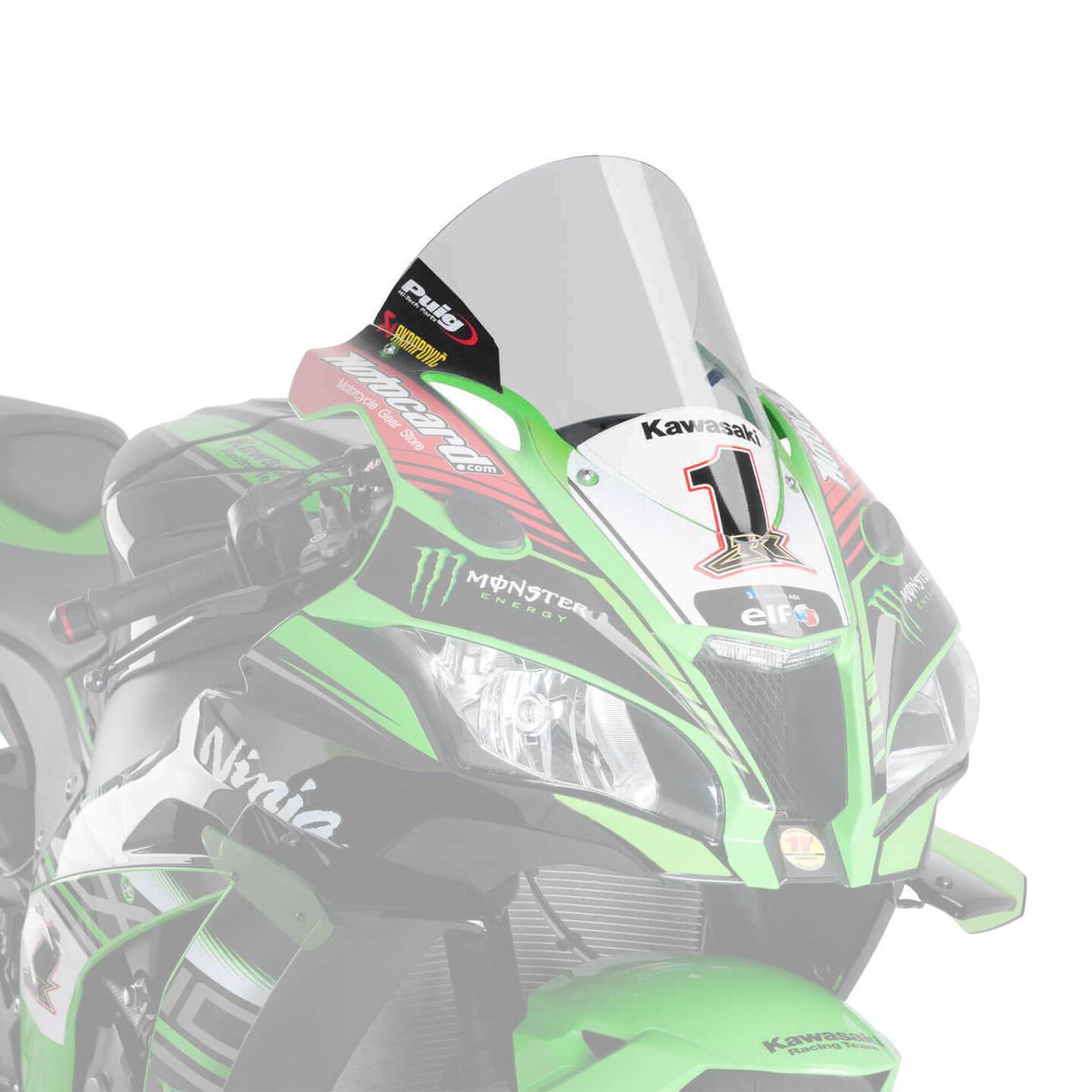 Puig Racing Screen | Clear | Kawasaki ZX10-R 2016>2020 -  Shop name