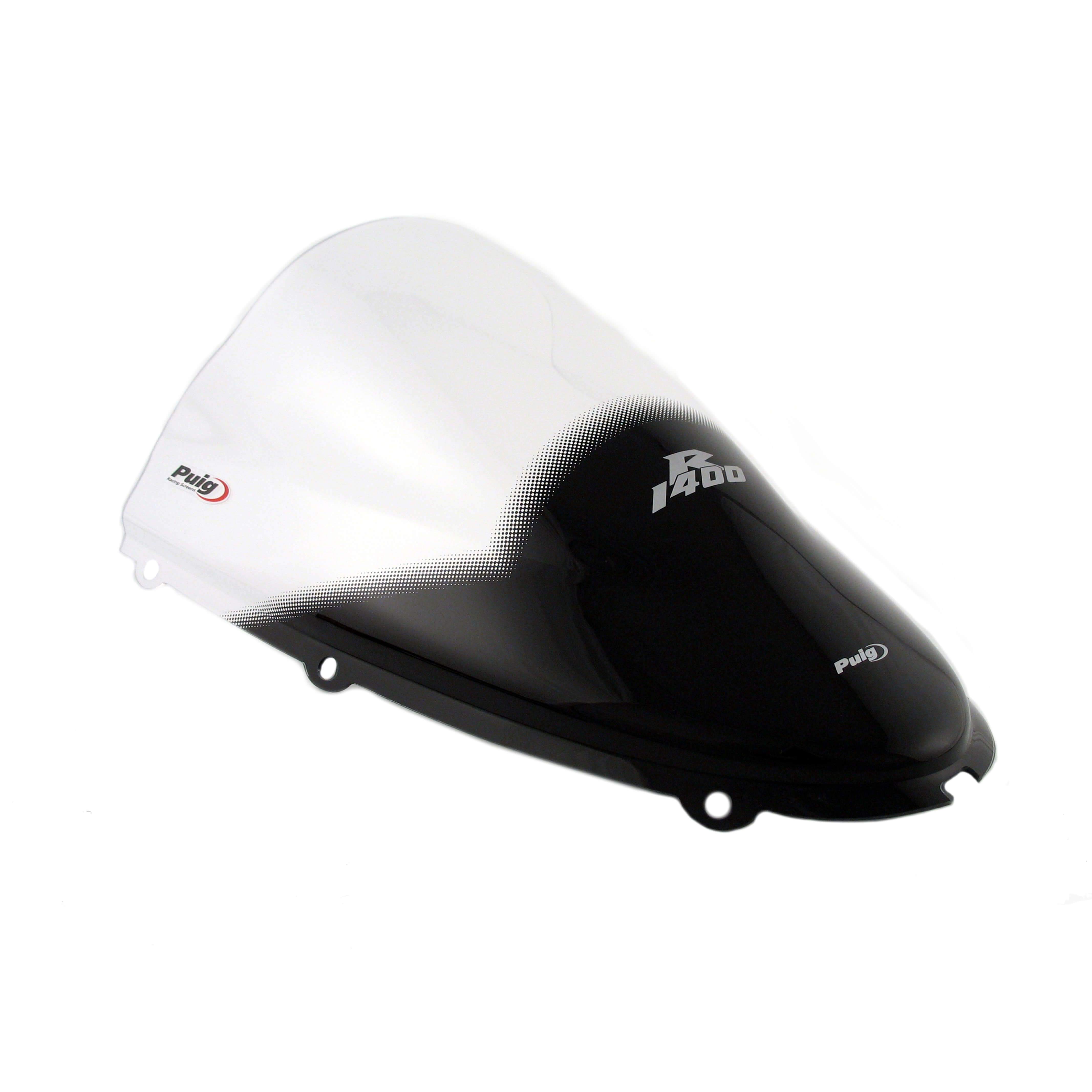 Puig Racing Screen | Clear | Kawasaki ZZR 1400 2006>Current-Screens-Pyramid Motorcycle Accessories