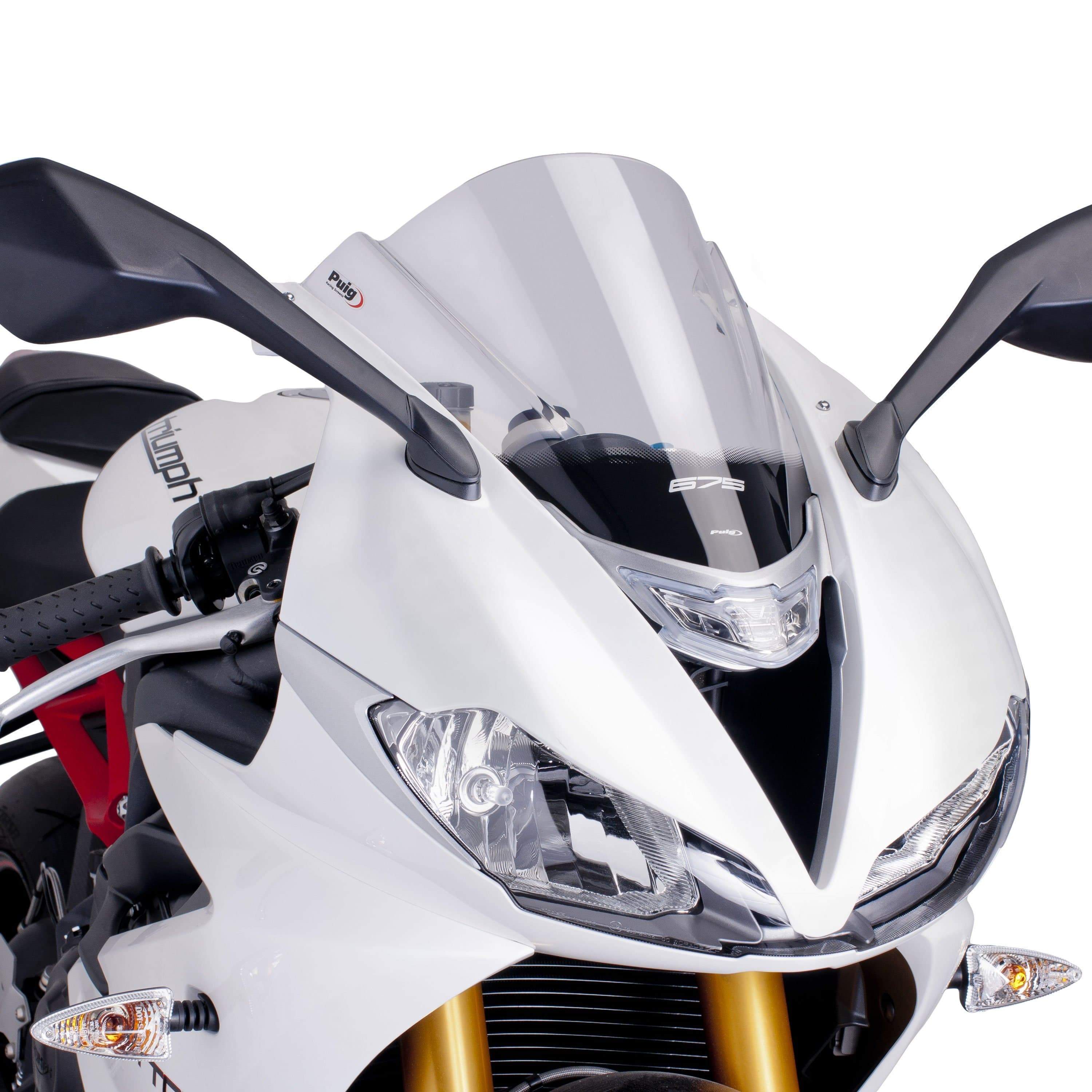 Puig Racing Screen | Clear | Triumph Daytona 675 R 2013>2016 -  Shop name