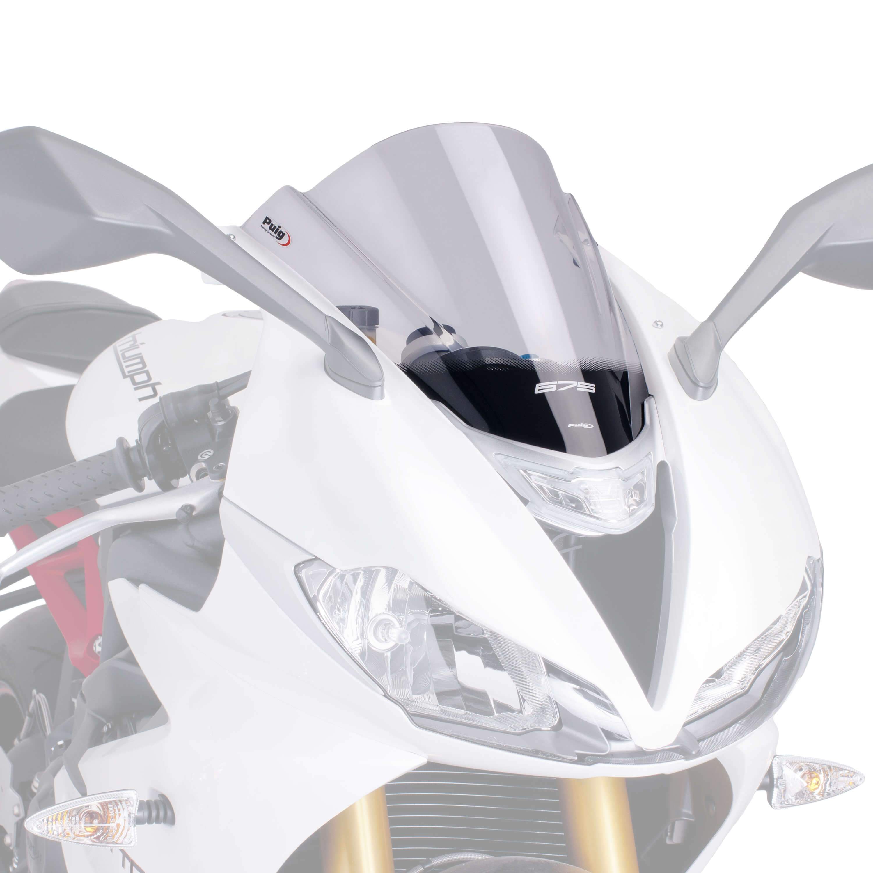 Puig Racing Screen | Clear | Triumph Daytona 675 R 2013>2016 -  Shop name