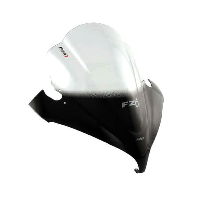 Puig Racing Screen | Clear | Yamaha FZ6 Fazer 2004>2008-Screens-Pyramid Motorcycle Accessories