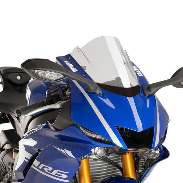 Puig Racing Screen | Clear | Yamaha YZF-R6 2017>Current -  Shop name