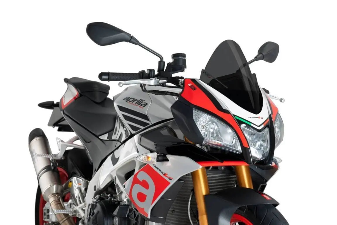 Puig Racing Screen | Dark Smoke | Aprilia Tuono 125 2017>Current -  Shop name