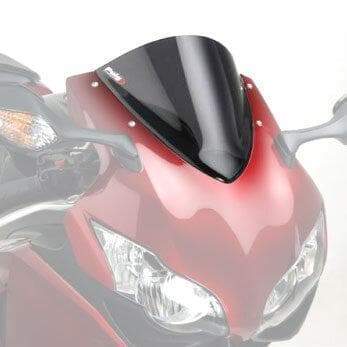 Puig Racing Screen | Dark Smoke | Honda CBR 1000 RR 2008>2011-Screens-Pyramid Motorcycle Accessories