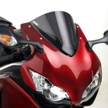Puig Racing Screen | Dark Smoke | Honda CBR 1000 RR 2008>2011-Screens-Pyramid Motorcycle Accessories