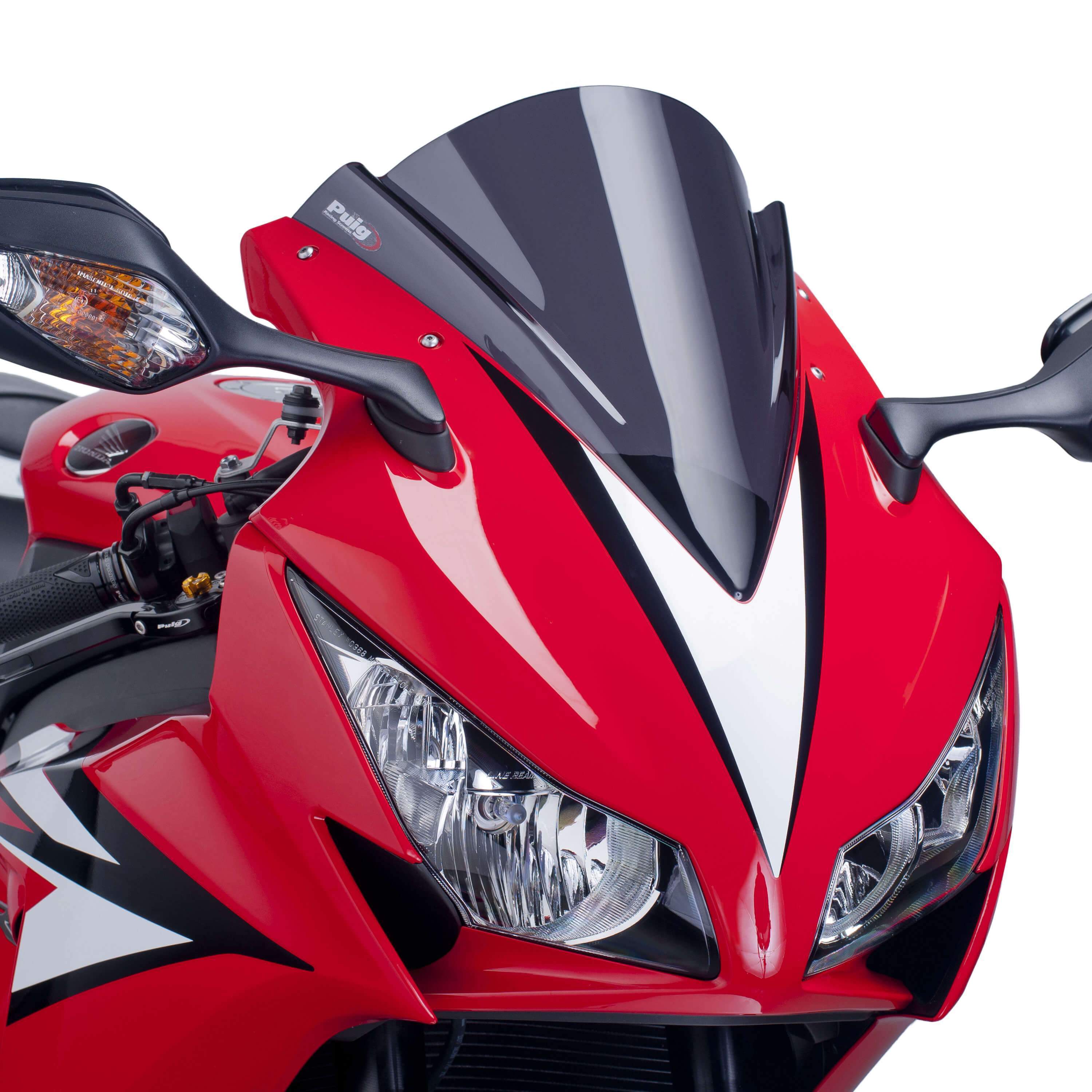 Puig Racing Screen | Dark Smoke | Honda CBR 1000 RR 2012>2016-Screens-Pyramid Motorcycle Accessories