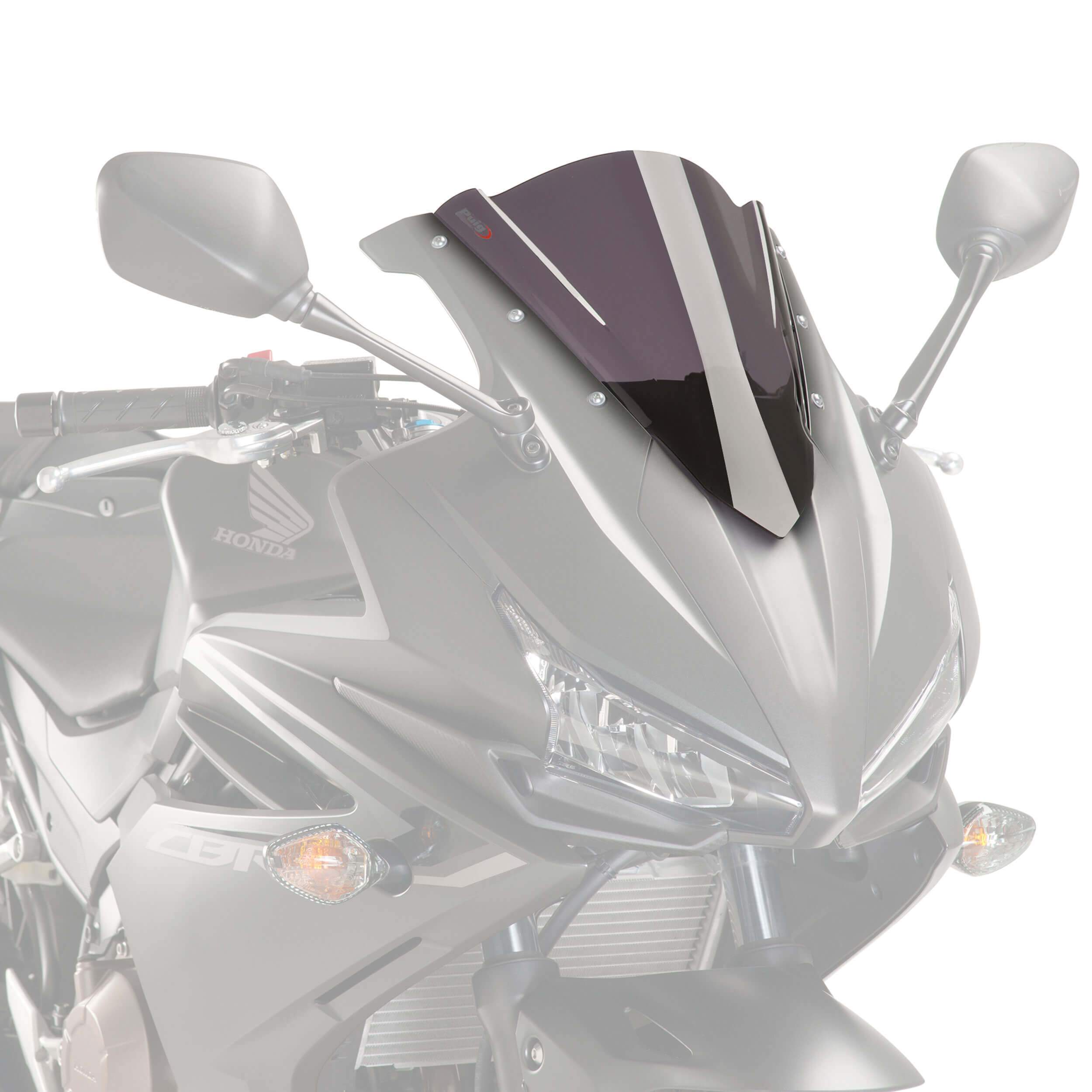 Puig Racing Screen | Dark Smoke | Honda CBR 500 R 2016>2018 -  Shop name