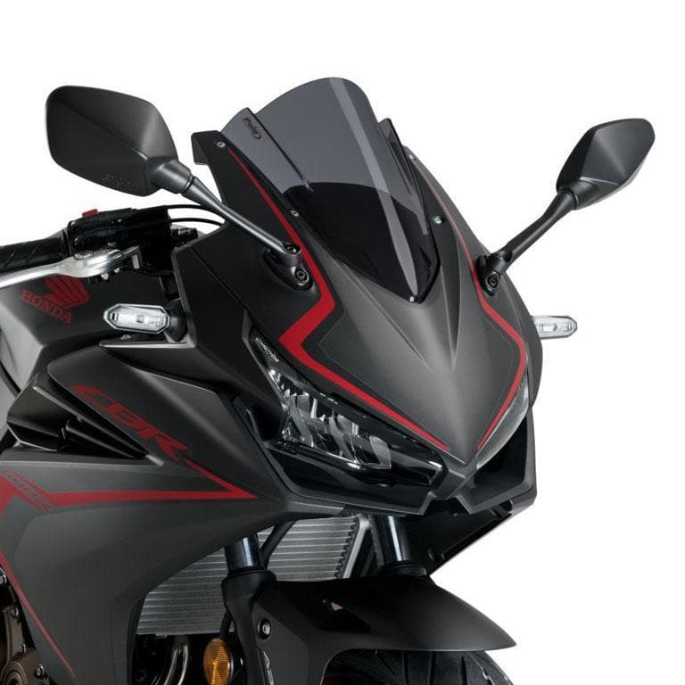 Puig Racing Screen | Dark Smoke | Honda CBR 500 R 2019>Current -  Shop name