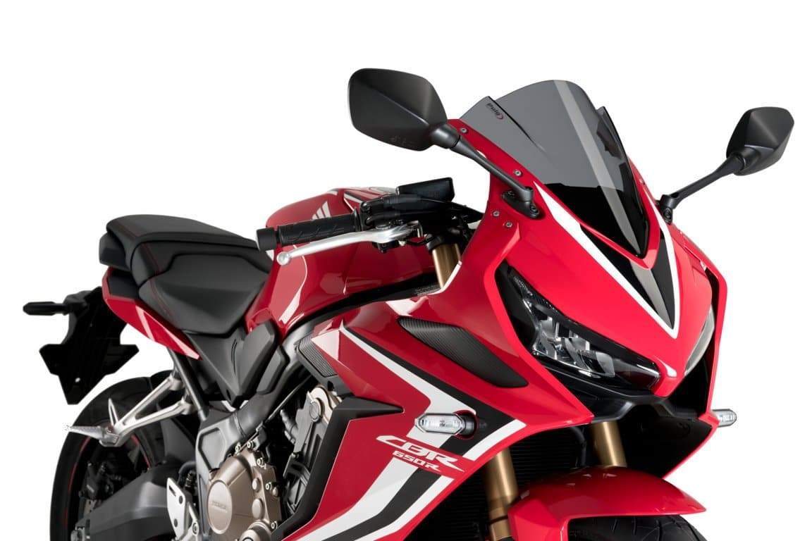 Puig Racing Screen | Dark Smoke | Honda CBR 650 R 2019>Current -  Shop name