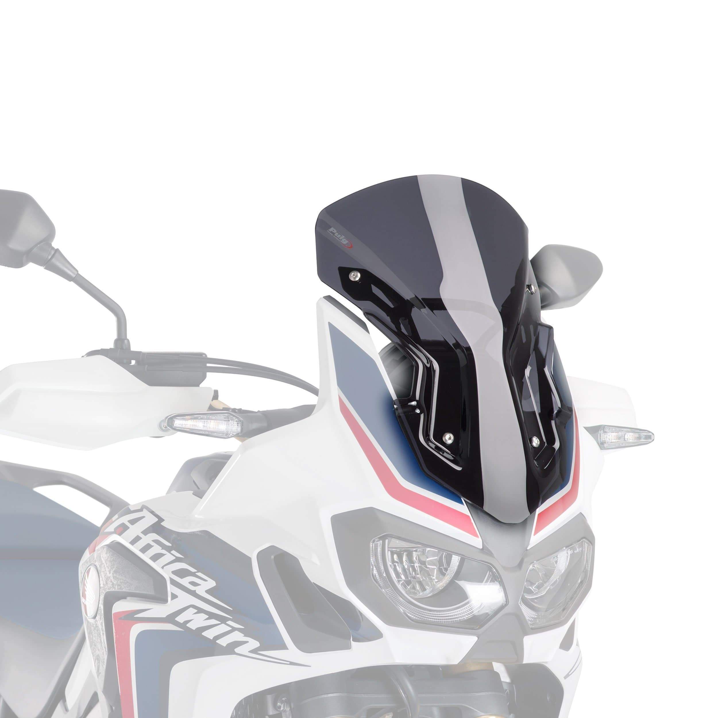 Puig Racing Screen | Dark Smoke | Honda CRF 1000 L Africa Twin 2016>2019 -  Shop name