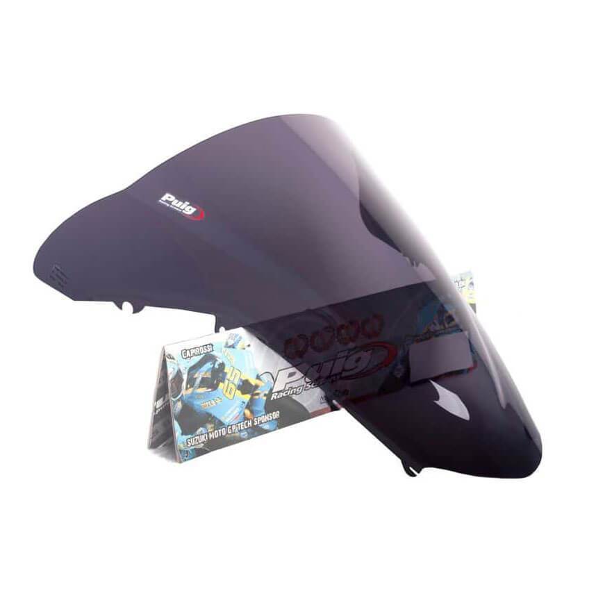 Puig Racing Screen | Dark Smoke | Honda VFR 800 V-Tec 2002>2013-Screens-Pyramid Motorcycle Accessories