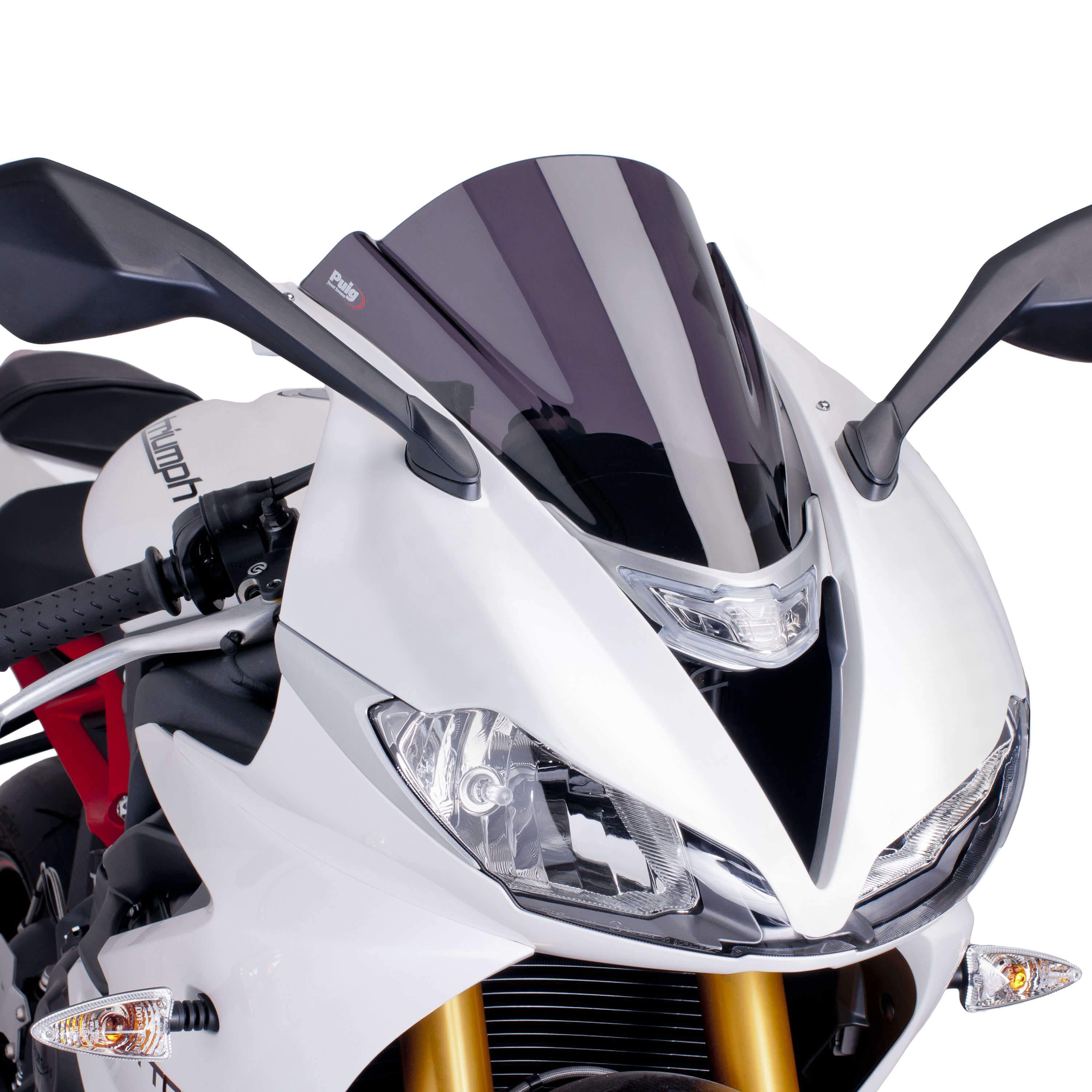 Puig Racing Screen | Dark Smoke | Triumph Daytona 675 R 2013>2016 -  Shop name