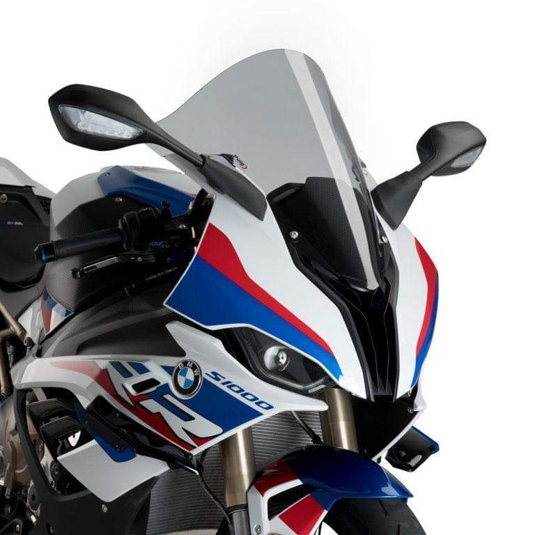 Puig Racing Screen | Light Smoke | BMW S1000 RR 2019>Current-M3641H-Screens-Pyramid Motorcycle Accessories
