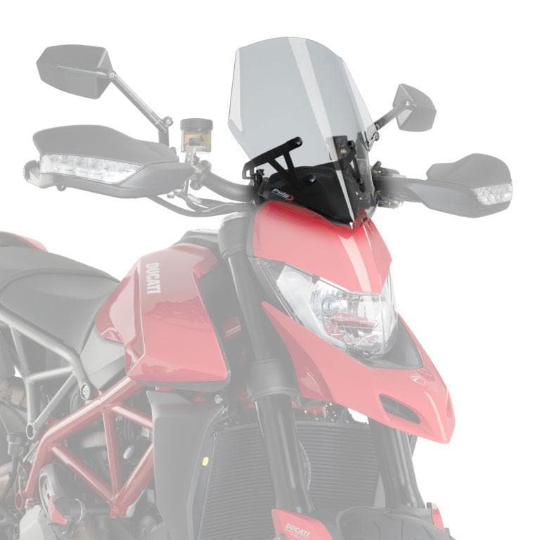 Puig Racing Screen | Light Smoke | Ducati Hypermotard 950 2019>Current -  Shop name