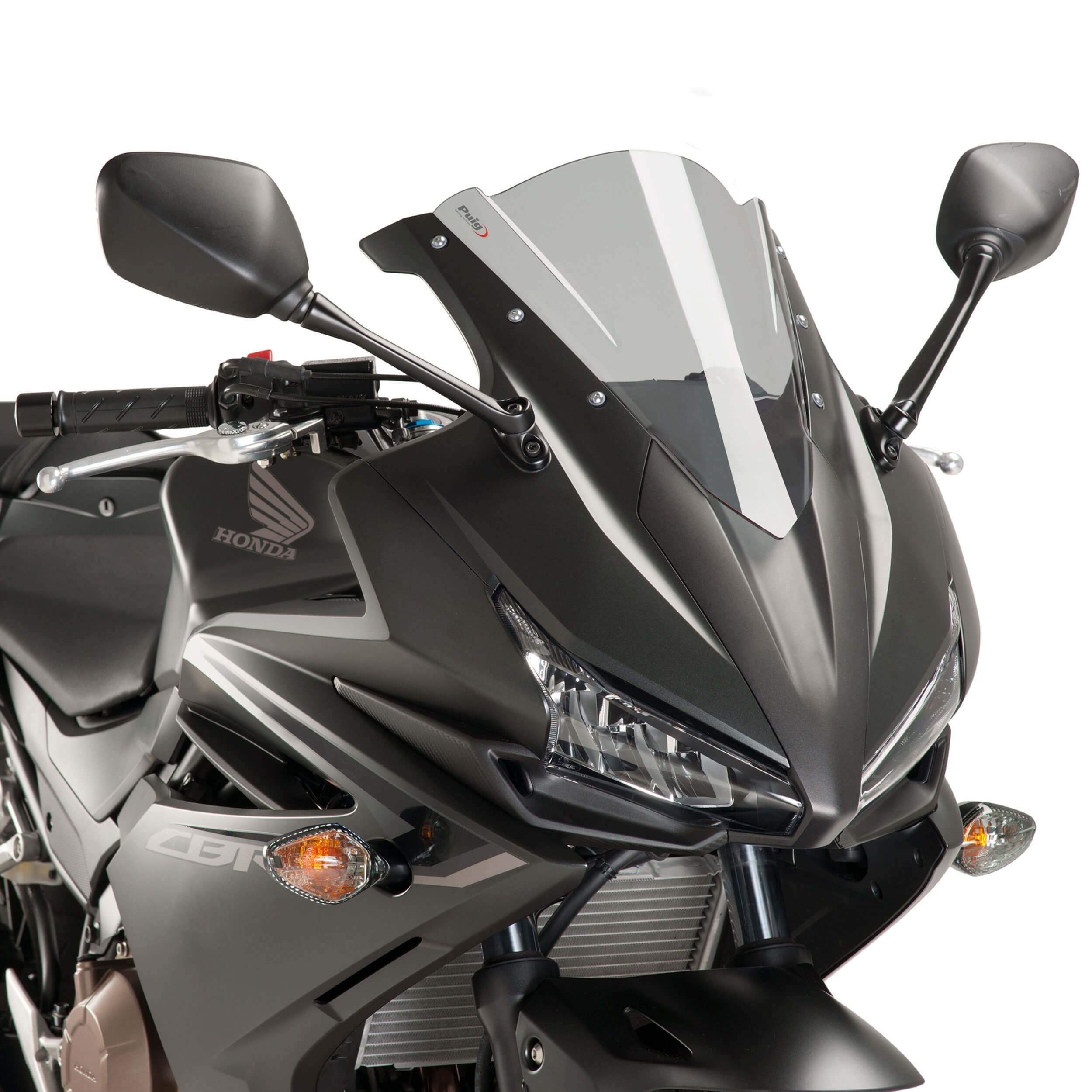 Puig Racing Screen | Light Smoke | Honda CBR 500 R 2016>2018 -  Shop name