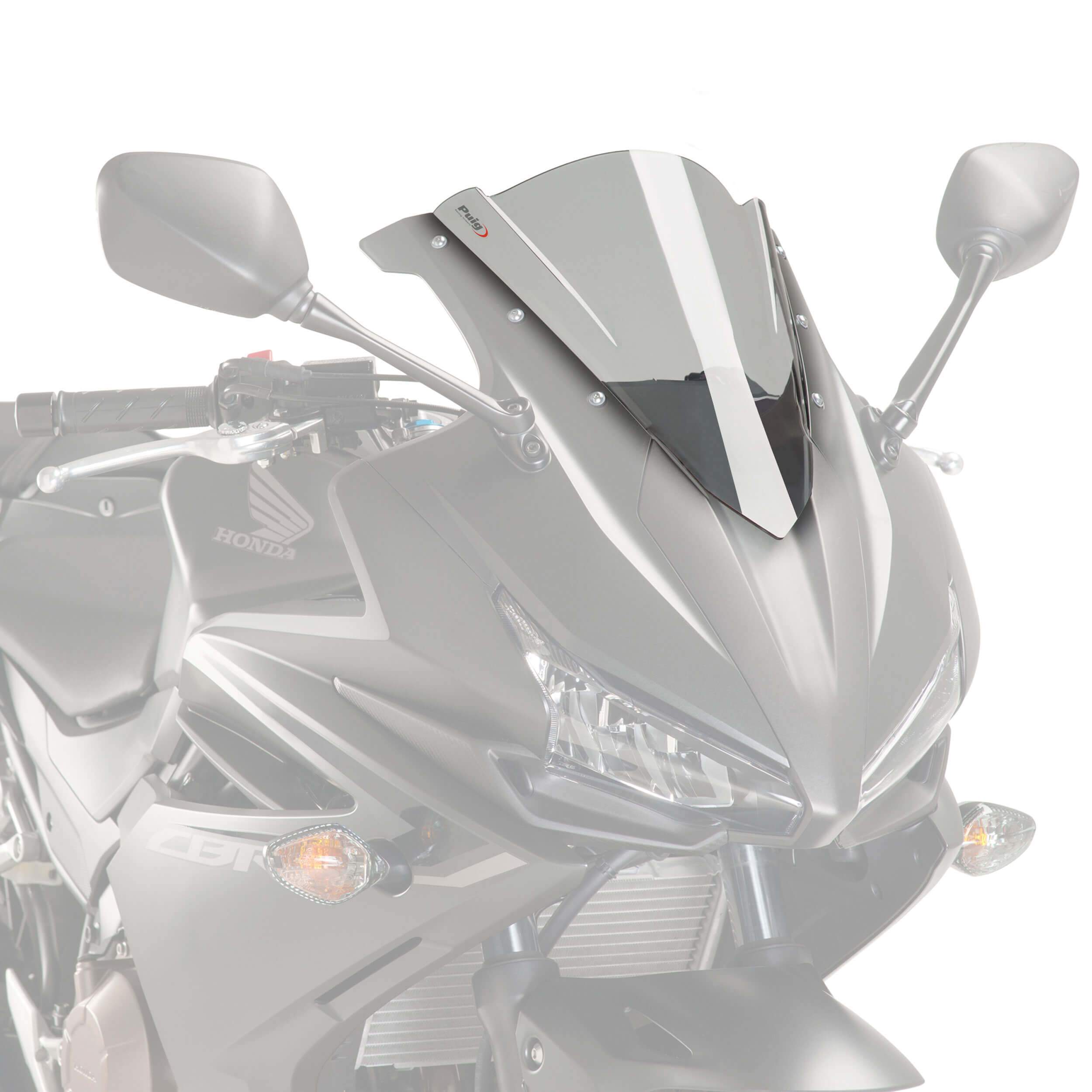 Puig Racing Screen | Light Smoke | Honda CBR 500 R 2016>2018 -  Shop name